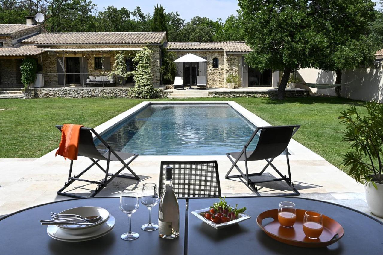Les Agapanthes De Gordes Villa Luaran gambar